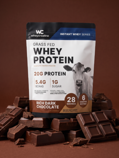 Whey Protein-Rich Dark Chocolate